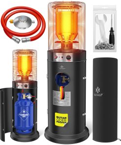 KESSER® Heizstrahler Gas KE12 Heizpilz für Terrasse Terrassenheizer Terrassenheizstrahler