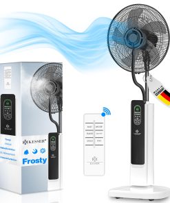 KESSER® Stand-Ventilator Frosty mit Wasser Ultraschall-Sprühnebel Wasserkühlung