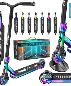 KESSER® Stunt Scooter X-Limit-Pro 360° Lenkung Funscooter Stuntscooter mit Ständer ABEC 9 Kugellagern