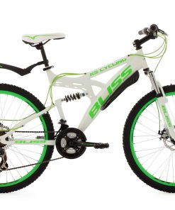 KS Cycling Fully Mountainbike Bliss 26 Zoll weiß-grün