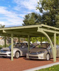 Karibu Doppelcarport  "Twin Carport Two" KDI