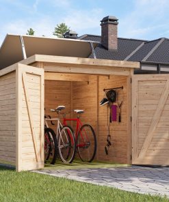Karibu Fahrradgarage 3 Stellplätze mit Solaranlage