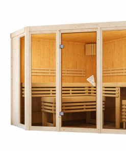 Karibu Innensauna Inara inkl. Saunaofen 9kW integr. Steuerung