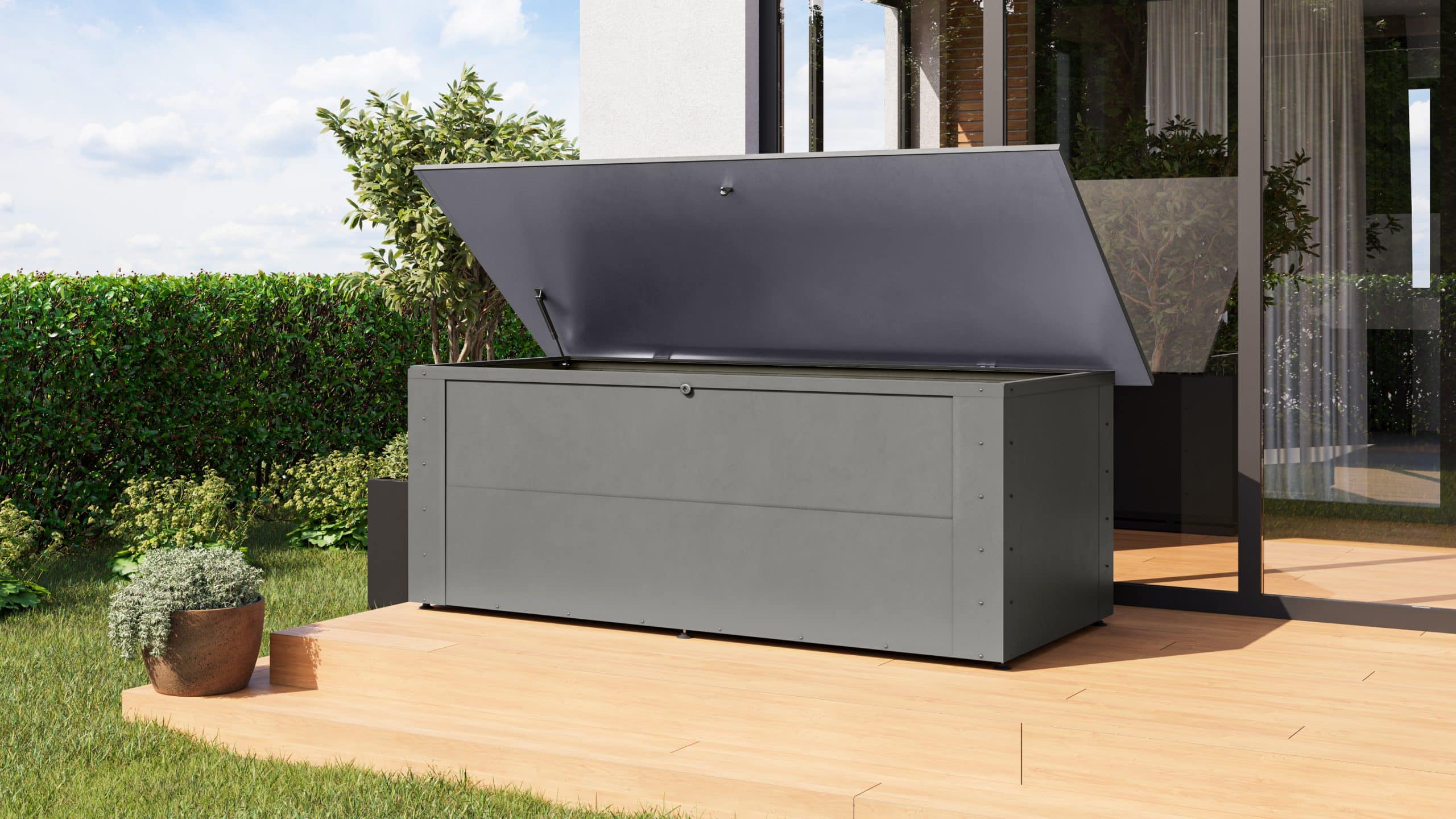 Karibu Storage Box L-XXL Gartenbox Aufbewahrungskiste Gartenkiste