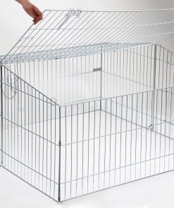 Kerbl Freilaufgehege Gehege für große Kanninchen + Hasen