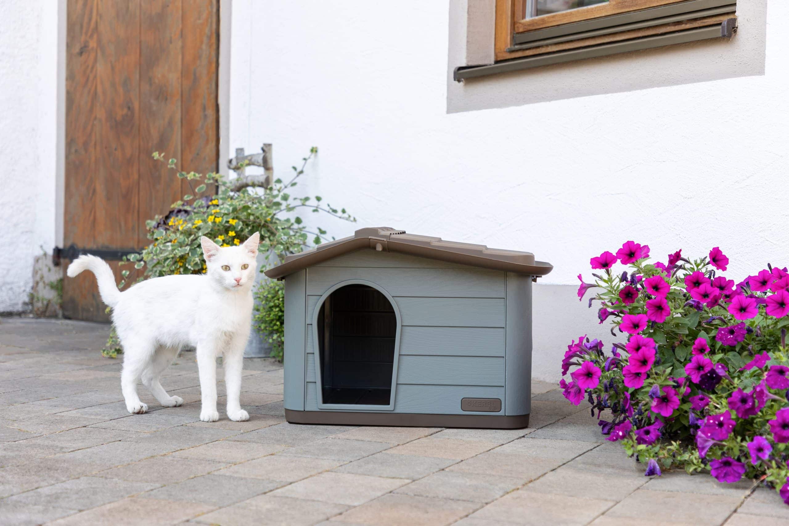 Kerbl Katzenhaus Paola Eco (auch geeignet für kleine Hunde