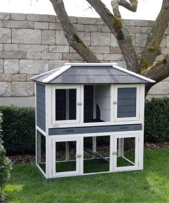 Kerbl Nagerstall Villa für Kleintiere Stall mit Freilaufgehege