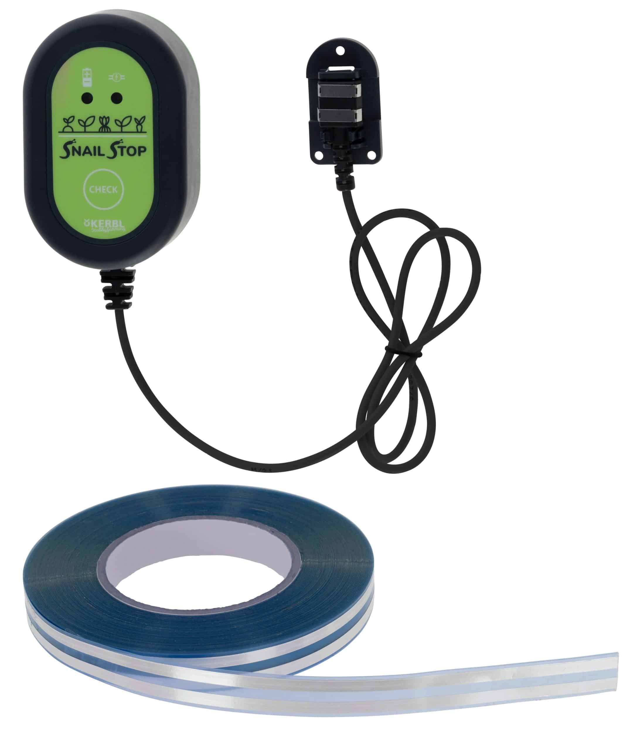 Kerbl Snail Stop Elektrischer Schneckenzaun Starter Set