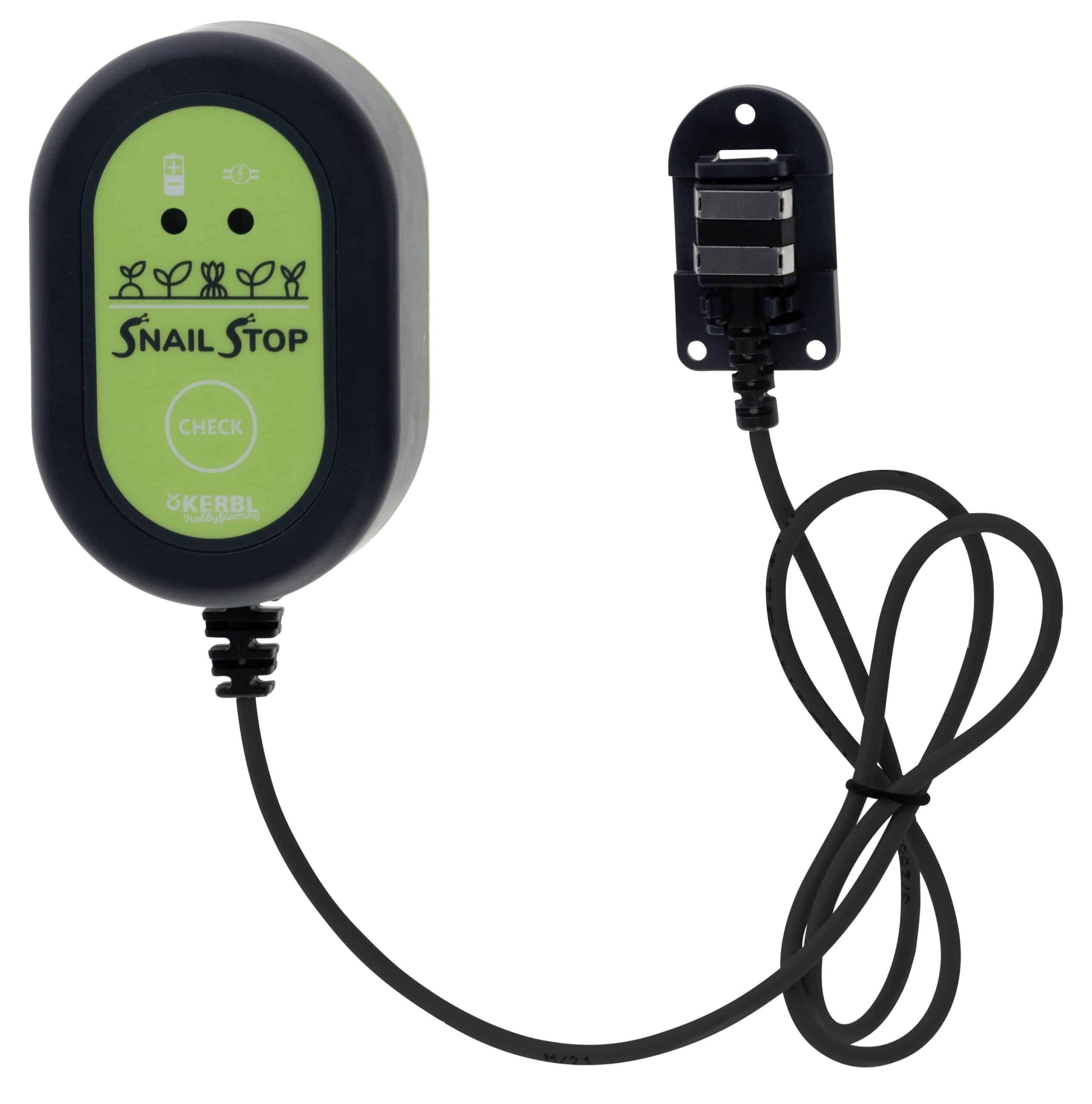 Kerbl Snail Stop Stromgerät inkl. Kontaktclip + Halteplatte
