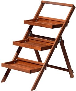 Klappbare Pflanztreppe mit drei Stufen - versch. Ausführungen