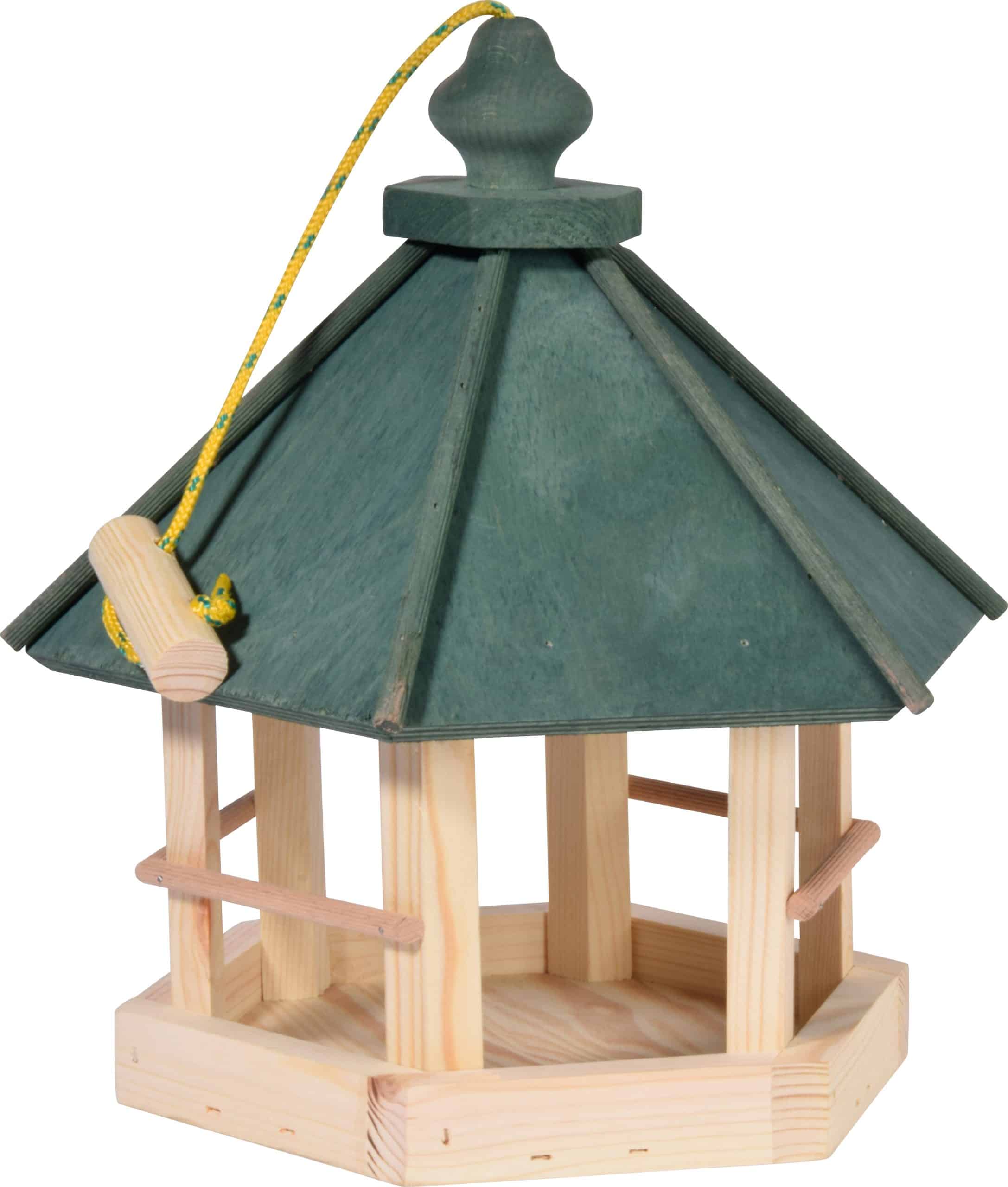 Klassisches Vogelhaus zum Aufhängen
