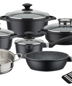 Kochtopf-Set Gourmet Granit 10-tlg.