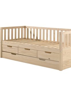 Kojen Bett Fritz mit Sprossenumrandung