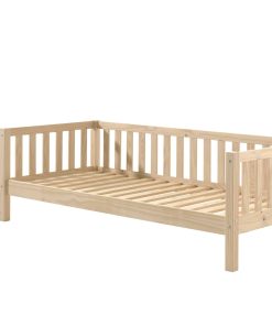 Kojen Bett Fritz mit Sprossenumrandung u. Rolllattenrost