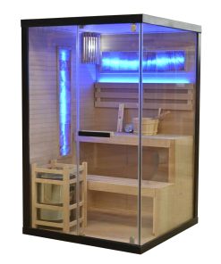 LUXOR 1 Sauna 2 Pers. 120x120x190 cm (Bausatz)