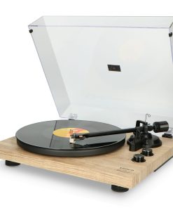 Lenco LBT-188PI - Plattenspieler mit Riemenantrieb und Bluetooth - Anti-Skating - Holz