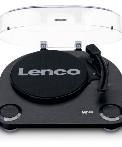 Lenco LS-40BK - Plattenspieler mit integrierten Lautsprechern - Schwarz