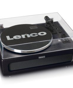 Lenco LS-430BK - Plattenspieler mit 4 eingebauten Lautsprechern versch. Ausführungen