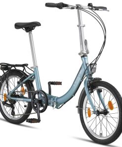 Licorne Bike Fold Premium Klapprad Stil:V-Bremse;Farbe:Türkisblau