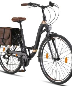 Licorne Bike Stella Plus Premium City Bike in Zoll Aluminium Fahrrad für Mädchen