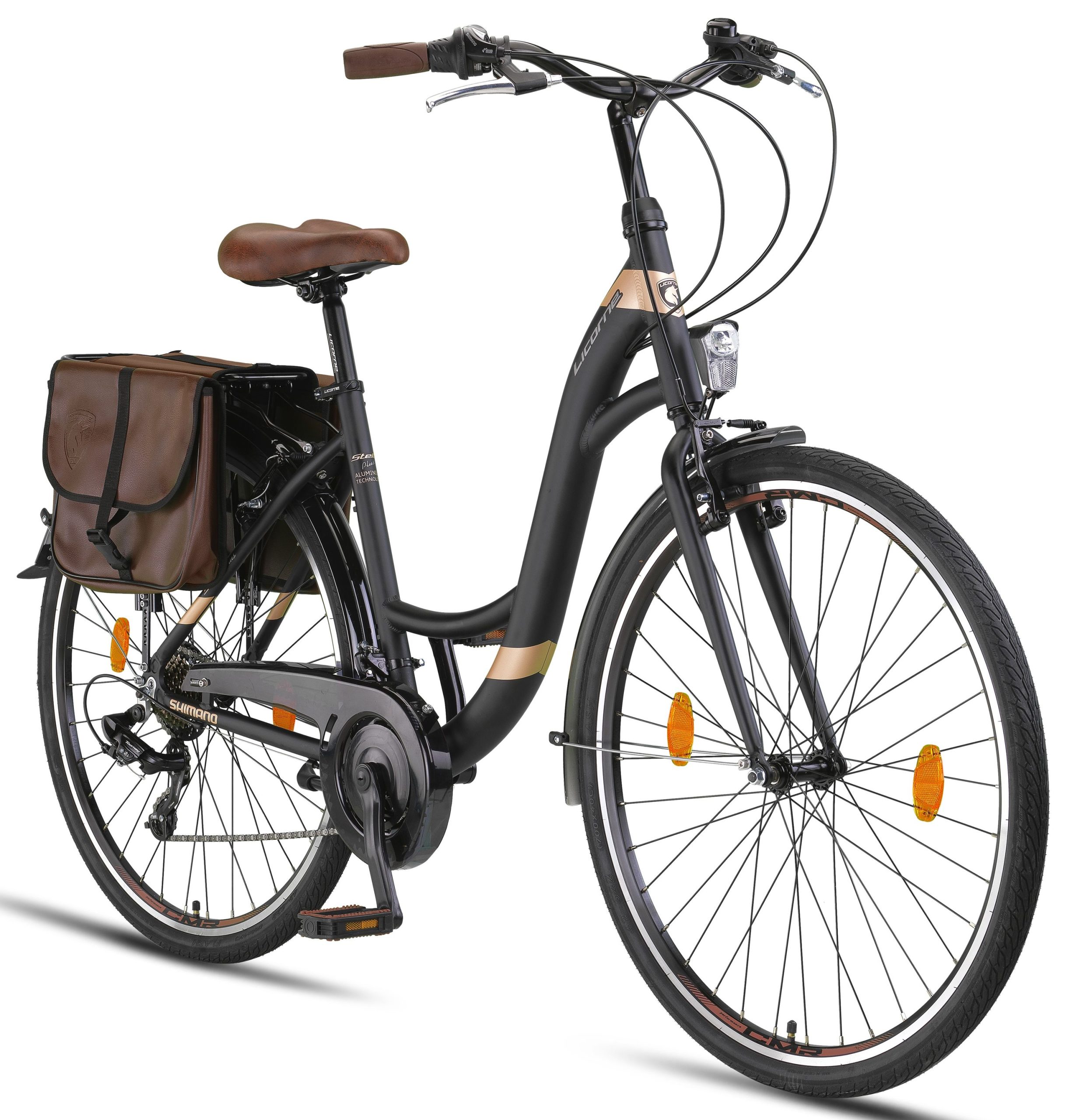 Licorne Bike Stella Plus Premium City Bike in Zoll Aluminium Fahrrad für Mädchen