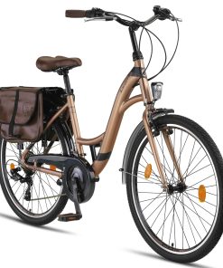 Licorne Bike Stella Plus Premium City Bike in Zoll Aluminium Fahrrad für Mädchen