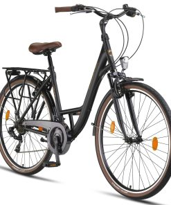 Licorne Bike Violetta Premium City Bike in 28 Zoll - Fahrrad für Mädchen