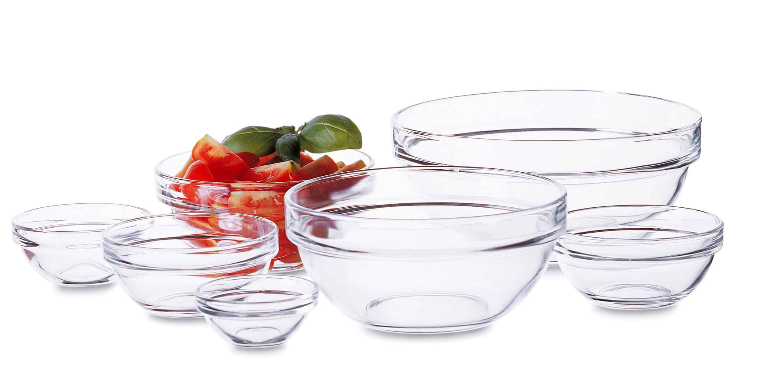 Luminarc Schüssel 17 cm 6-er Set EMPILABLE Transparent