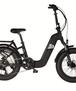 MBM Elektro-Kompaktfahrrad  FAT BIKE N-VER F9.3 20 Zoll black