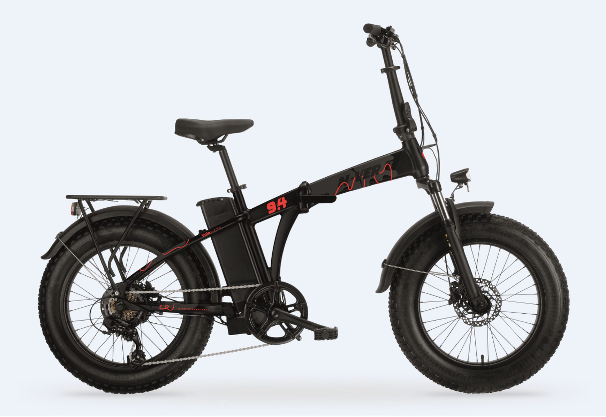 MBM Elektro-Kompaktfahrrad / Faltrad N-VER FOLDING  20 Zoll
