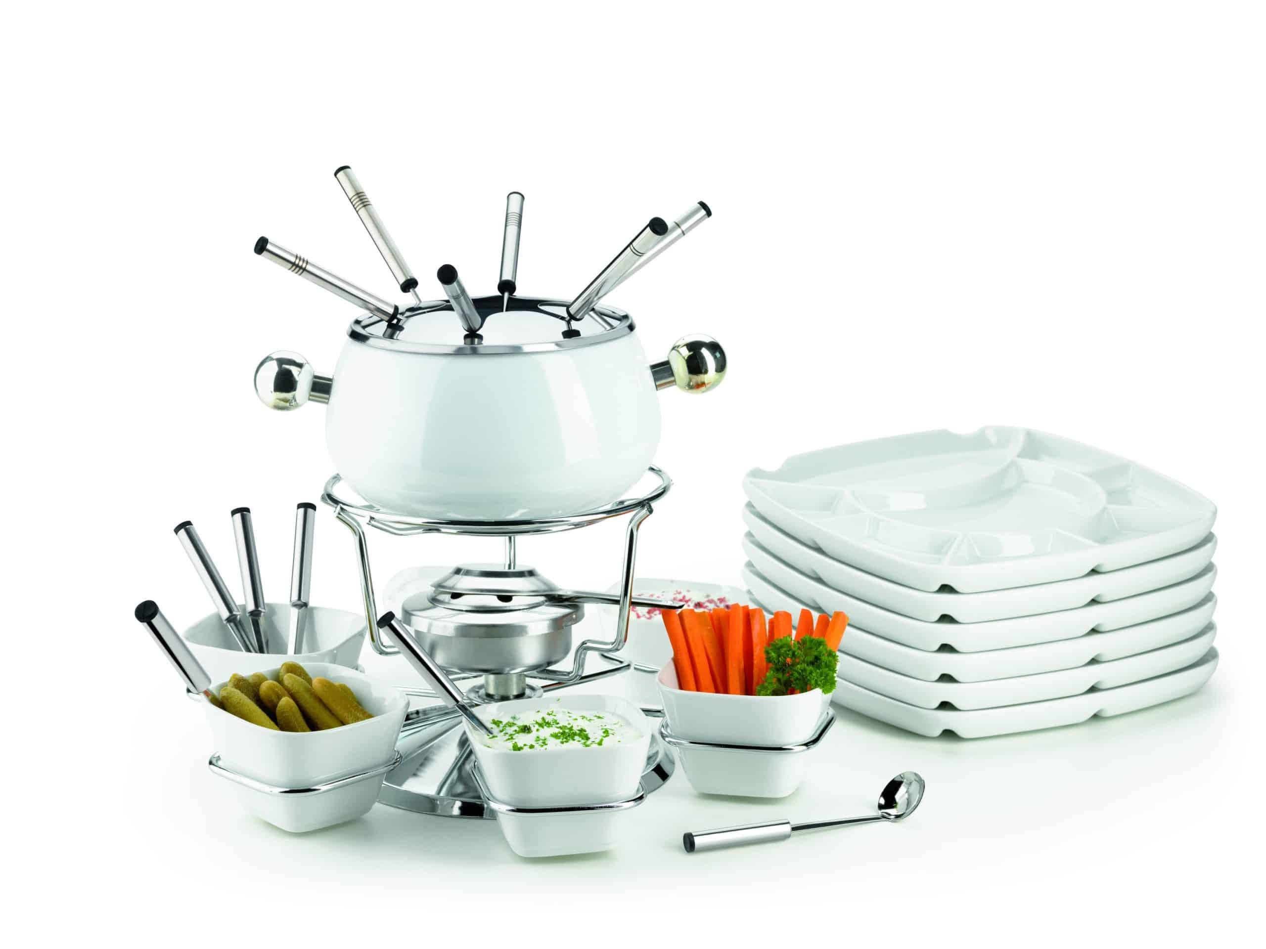 Mäser Fondueset Weiß