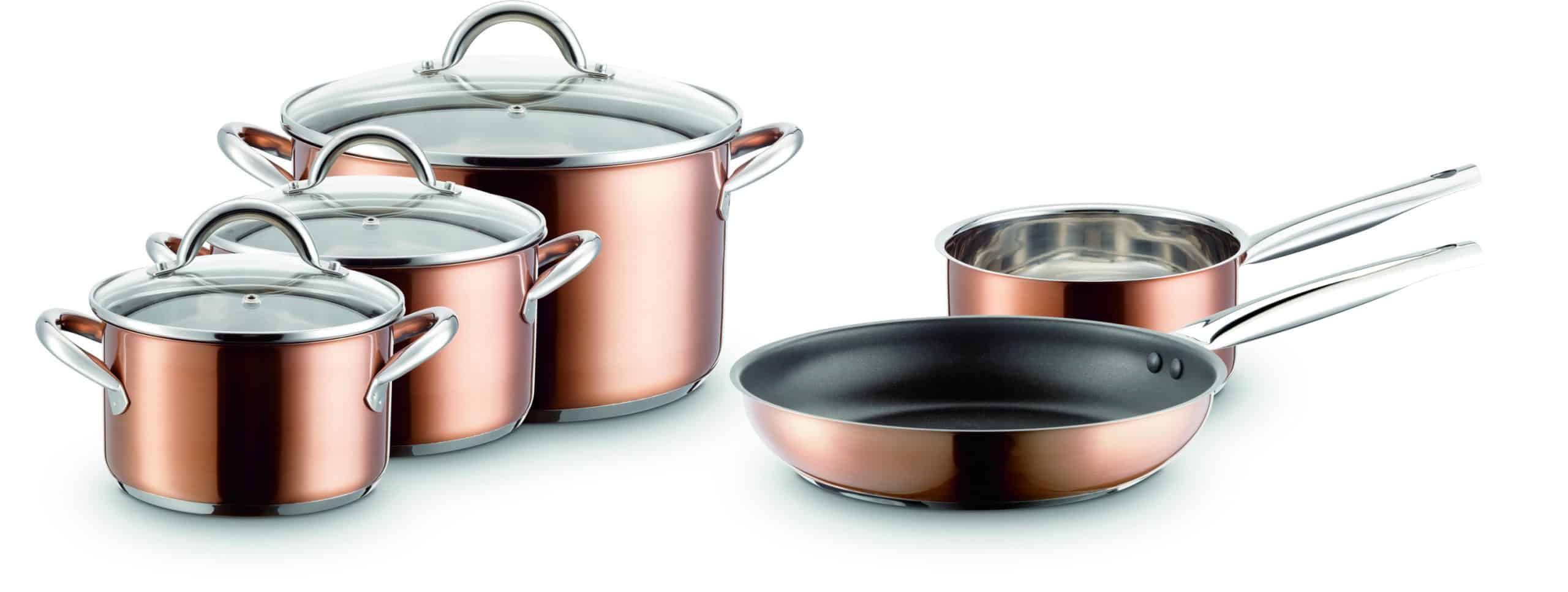 Mäser Kochtopf-Set Asterion Kupfer