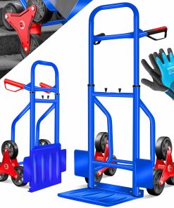 Masko® Treppenkarre Sackkarre 200kg Transportkarre Treppensteiger Stapelkarre