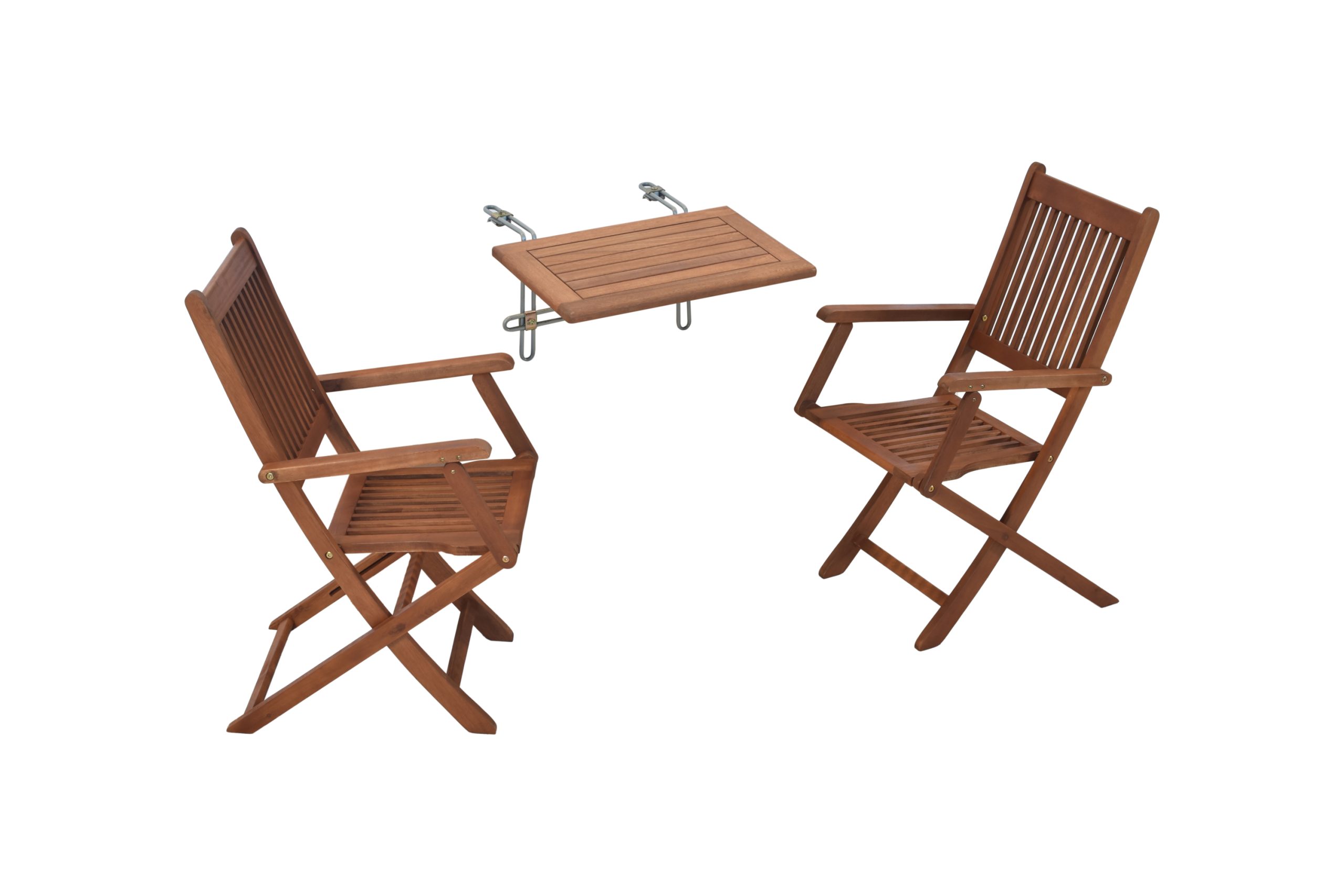 Merxx Balkonmöbel Set Rio 3 tlg.   Balkonhängetisch