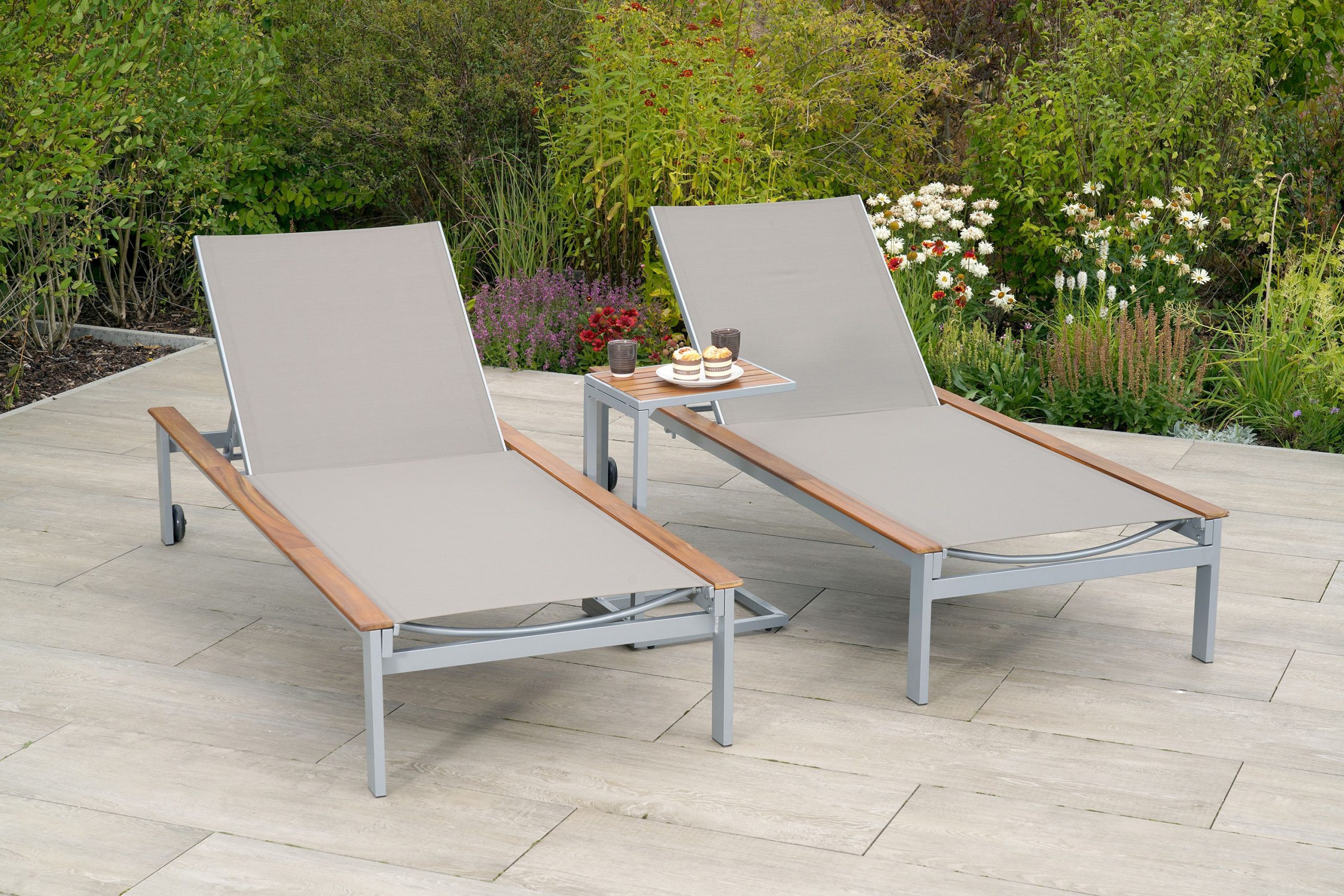 Merxx Naxos Liegen Set 3tlg.