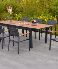 Merxx Paxos Set 9tlg. Ausziehtisch