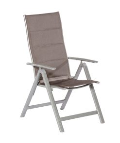 Merxx Taviano Klappsessel 2er Set silber/diamantbraun