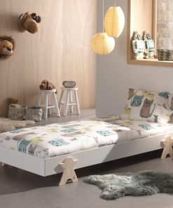 Modulo Einzelbett/Stapelbett 90 x 200 cm Liegefläche