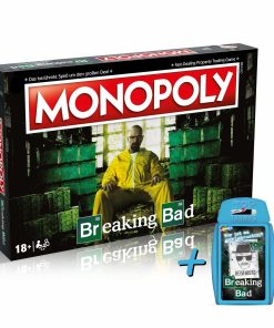 Monopoly - Breaking Bad (deutsch/englisch) + Top Trumps Brettspiel Gesellschaftsspiel
