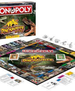 Monopoly Dinosaurier Dino Edition Gesellschaftsspiel Brettspiel Spiel