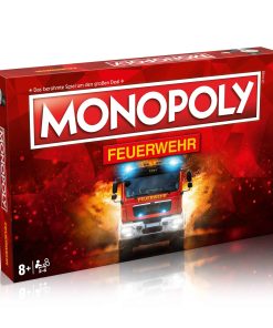 Monopoly - Feuerwehr Gesellschaftsspiel Brettspiel Spiel