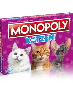 Monopoly - Katzen Brettspiel Gesellschaftsspiel Spiel Tiere