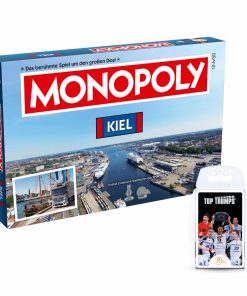 Monopoly - Kiel inkl. Top Trumps THW Kiel Brettspiel Gesellschaftsspiel Spiel Cityedition Stadtedition