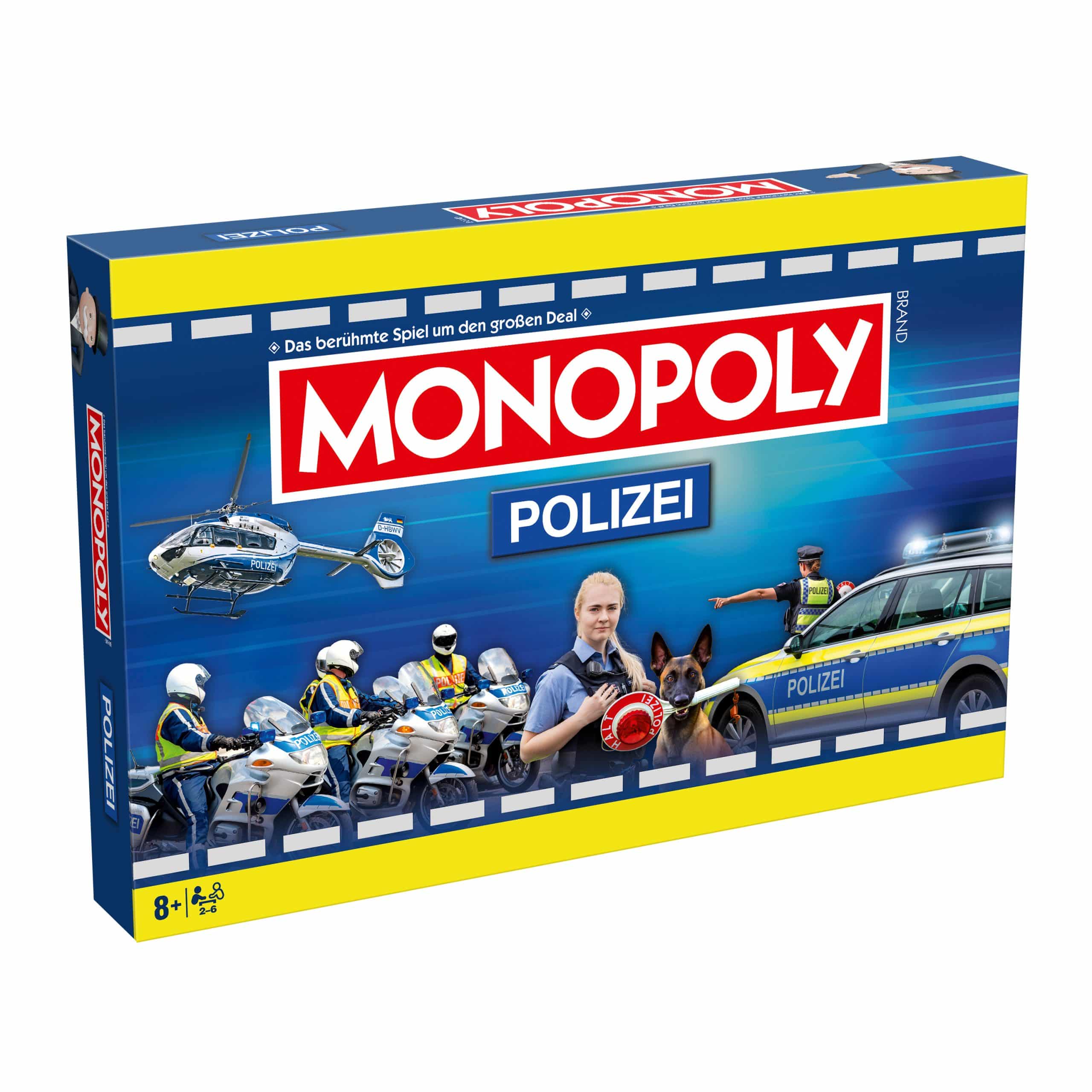 Monopoly - Polizei 2.0 Gesellschaftsspiel Brettspiel Spiel