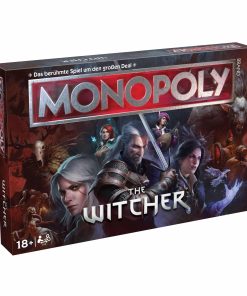 Monopoly - The Witcher Gesellschaftsspiel Brettspiel Spiel