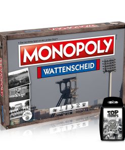 Monopoly - Wattenscheid inkl. Top Trumps Gesellschaftsspiel Brettspiel Spiel