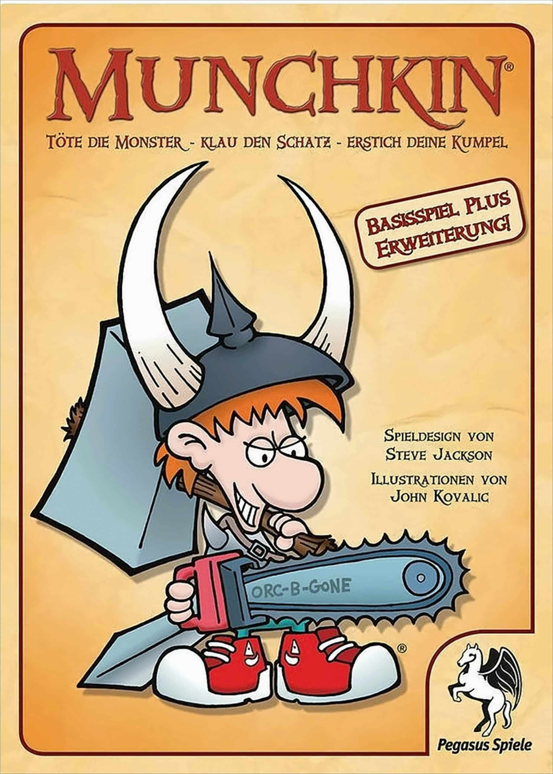 Munchkin - Basisspiel plus Erweiterung