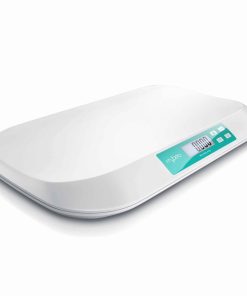 MyBeo Digitale Babywaage mit Display 50 g bis 20 kg / 3 Zoll Display /  Einheit kg & lb