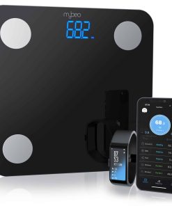 MyBeo Digitale Bluetooth Körperfettwaage Diagnosewaage mit App-Steuerung