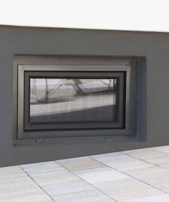 Nagerschutzfenster "MASTER SLIM" 100x60 cm anthrazit